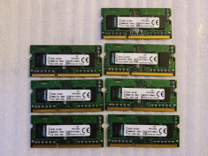 Memorie RAM laptop Kingston 2GB PC3-10600 DDR3-1333MHz 1.35V Low Voltage foto