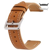 Curea piele, compatibila cu Samsung Galaxy Watch8 44mm, Cocoa Brown