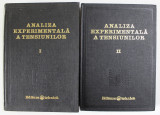 ANALIZA EXPERIMENTALA A TENSIUNILOR , coordonator D.R. MOCANU , VOLUMELE I - II , 1976-1977