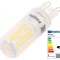 Lampă LED Alb Cald G9 4.8W 570lm 3000K
