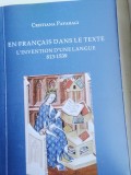 CRISTIANA PAPAHAGI - EN FRANCAIS DANS LE TEXTE