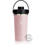Hydro Flask Insulated Shaker Bottle shaker pentru sport Pink 710 ml