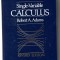 Single-Variable Calculus / Robert A. Adams format mare 650p