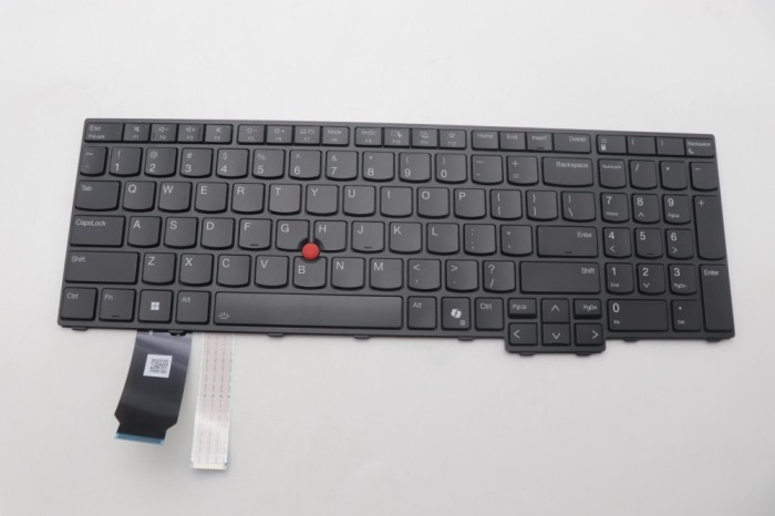 Tastatura Laptop, Lenovo, ThinkPad L16 Gen 1 Type 21L3, 21L4, 21L7, 21L8, iluminata, neagra, layout US