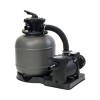 Filtru Piscina Nisip 6m&sup3;/h CF Aqua Plus 6, 450W, 230V, 330mm, Polietilena, Pentru Piscina Demontabila/Ingropata