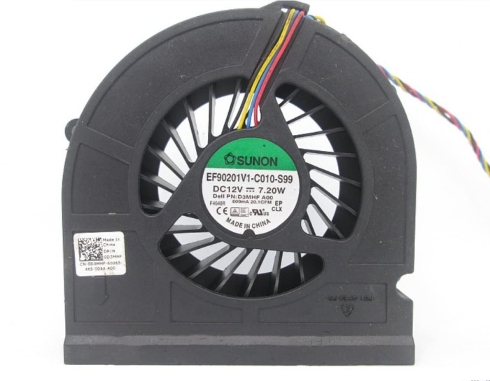 Cooler Desktop All in one (AIO), Dell, Inspiron One 2020, D3MHF, 0D3MHF, EF90201V1-C010-S99, BUB0812DD-CJ62, 12V, 7.20W