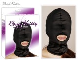 Masca BDSM Bad Kitty 4 Orion, Poliester Negru