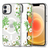 Husa Tech-Protect Magmood MagSafe pentru Apple iPhone 12/12 Pro Spring Daisy, Silicon, Carcasa