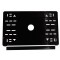 Suport numar inmatriculare 34x20cm 1buc - Negru V07