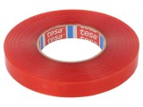 Bandă dublu adezivă transparentă 19mm x 50m, Tesa