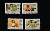 Burundi 1979 - Anul International al copilului , serie 4 valori , MNH , Mi.1497A-1500A