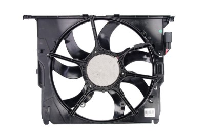 GMV radiator electroventilator BMW Seria 5 F10/F11, 2010-2017, 518d, 520d, motor 2.0 d, diesel, 600 W; 500 mm; 3 pini foto