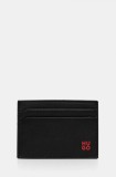 HUGO carcasa din piele culoarea negru, 50546145