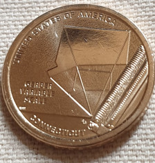 Moneda 1 Dollar 2020 USA, Connecticut, Gerber Variable Scale, Innovation, , unc foto