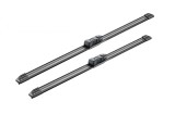 Stergator parbriz Bosch Aerotwin 3 397 118 974, Cauciuc + Grafit, Tip Plat, Carlig/Universal