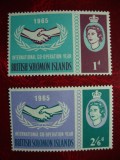 SOLOMON ISLANDS 1965 SERIE MH, Nestampilat