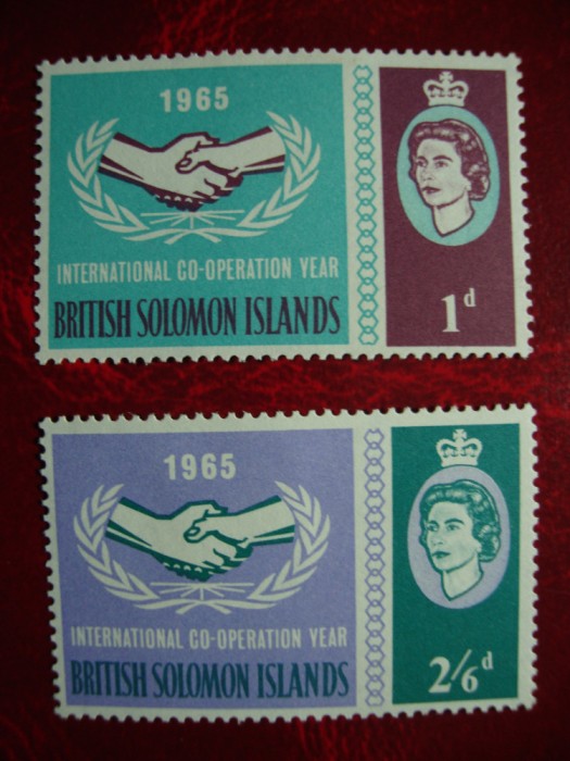 SOLOMON ISLANDS 1965 SERIE MH