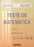 Teste de matematica (Ozunu...)