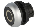 Comutator 22mm Negru cu Acționare prin Apăsare