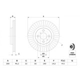 Disc frana ASAM 71271