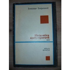 Meta-etica contemporana vol 2- Svetozar Stojanovic