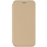 Husa Flip Cover Magnetic Pentru Samsung Galaxy J5 2017, Auriu, ALC MOBILE