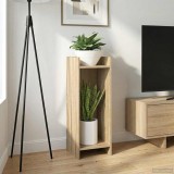vidaXL Suport pentru plante cu raft Stejar Sonoma 30 x 30 x 80 cm 899582