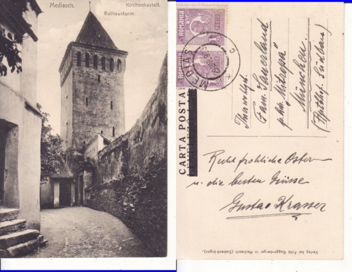 Medias , Mediasch (Sibiu)- turnul