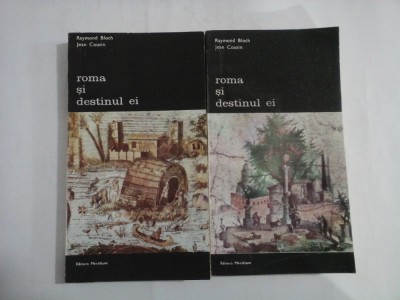ROMA SI DESTINUL EI (2 VOLUME) - RAYMOND BLOCH, JEAN COUSIN foto