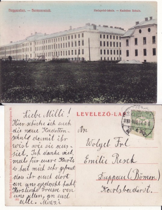 Sibiu- Scoala de cadeti