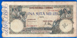 (54) BANCNOTA ROMANIA - 100.000 LEI 1946 (28 MAI 1946), FILIGRAN ORIZONTAL