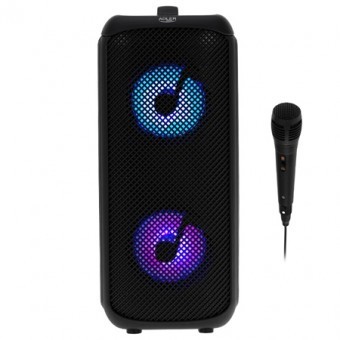 Boxa bluetooth karaoke ad 1903 adler foto