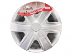 Set capace roti Hexan Silver 16 inch Mammoth 4buc foto