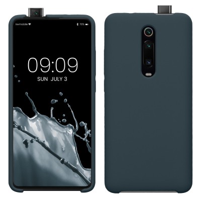 Husa kwmobile pentru Xiaomi Mi 9T Pro/Redmi K20 Pro, Silicon, Albastru, 49358.202 foto