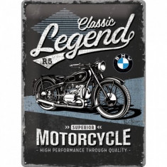 Placa metalica - BMW - Classic Legend - 30x40 cm foto