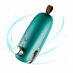 Mini Aparat de Sigilat Pungi, Sofia CONCEPT&reg;, 3 Moduri, Cutter integrat, Usb,1500 Mah, Green