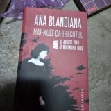 Mai mult ca trecutul. Jurnal 31 august 1988 - 12 decembrie 1989 - Ana Blandiana