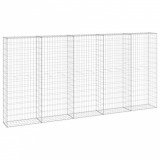 Cumpara ieftin Perete gabion cu capace, 300 x 30 x 150 cm, otel galvanizat
