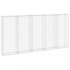 Perete gabion cu capace, 300 x 30 x 150 cm, otel galvanizat