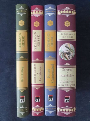 Hermann Hesse &amp;ndash; Klein si Wagner, Peter Camenzind, Gertrud, Rosshalde... (4 vol.) foto