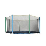 Cumpara ieftin Plasa Siguranta Trambulina 183 cm (180 cm) inSPORTline, Protectie UV, Fermoar, Stalpi Otel Galvanizat