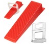 Set Nivelare Gresie Faianta 100 Clipsuri 1.5mm + 100 Pene, Grosime Max 15mm