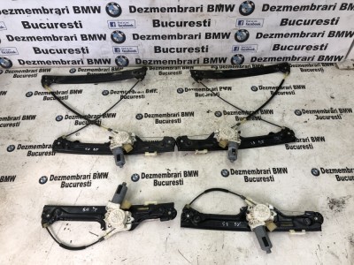 Macara motoras geam fata spate originala BMW X6 E71 foto