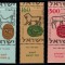 Israel 1957 - Sarbatori, sigilii, serie neuzata cu tabs