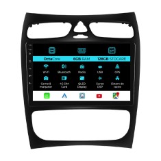 Navigatie Dedicata Mercedes C-Class W203 CLK W209 (2000 - 2005), 9Inch, 6Gb Ram, 128Gb Stocare, Carplay