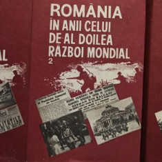 Stefan Pascu - Romania in anii celui deal Doilea Razboi Mondial, 3 vol. (1989)