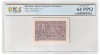 1 leu 1938 PCGS64 UNC bancnota gradata