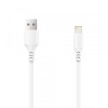 Cablu Date si Incarcare USB-A - Lightning Setty, 18W, 1m, Alb, Apple