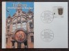 GERMANIA - FDC SI MONEDA 5 MARK 1986 D, UNIVERSITATEA HEIDELBERG - MONEDA PROOF, Europa, Argint