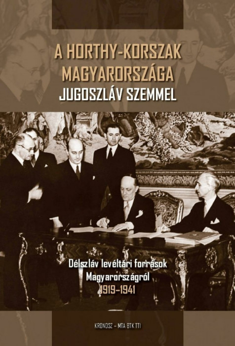 A HORTHY-KORSZAK MAGYARORSZ&Aacute;GA JUGOSZL&Aacute;V SZEMMEL - Horny&aacute;k &Aacute;rp&aacute;d